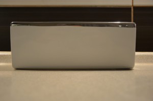Osłonka ceramiczna rynna biała 24x13x9 cm