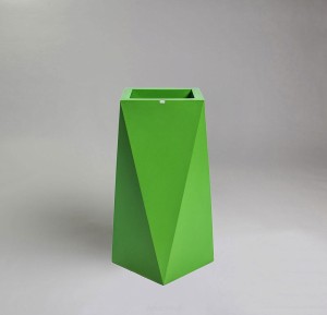 Donica Nevis 75 cm zielona