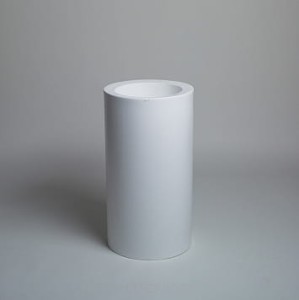 Donica Tilla 75 cm | krystaliczna biel