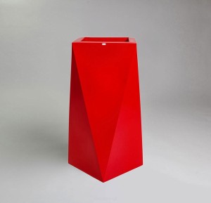 Donica Nevis 90 cm czerwona 