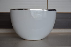 Osłonka ceramiczna biała 23x12x15