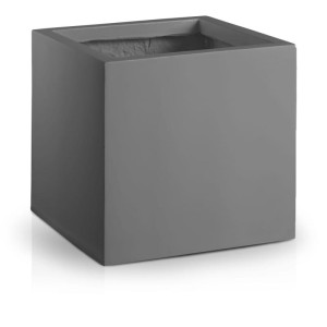 Donica Fiberglass grafitowa 60x60 cm