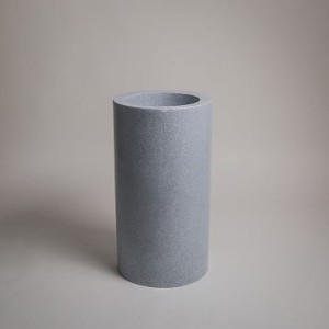 Donica Tilla 75 cm szara  jasny marmurek