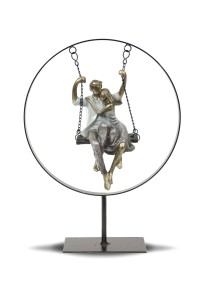 Figurka Para na huśtawce