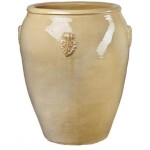 Wazon dzban duży kremowy Viet 62x79 cm