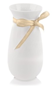 Wazon kremowy 13x27 cm