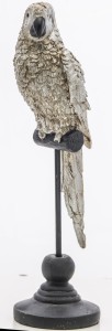 Figurka Papuga 46x10x10 cm