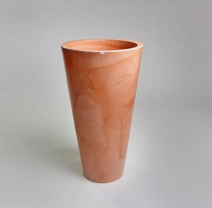 Donica DELLA lekka 90 cm terakota wewnętrzna półkaa