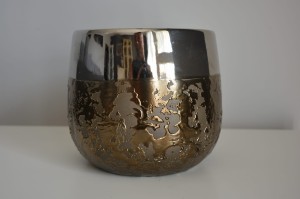 Doniczka osłonka ceramiczna 18x 16 cm 