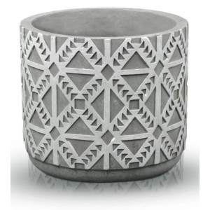 Doniczka Osłonka Betonowa Cylinder  14x13 cm 