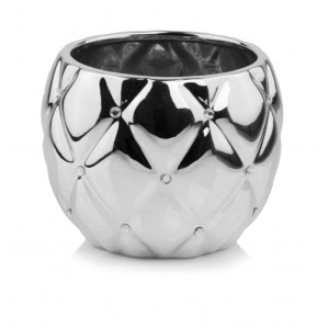 Srebrna Osłonka Glamour - Kula 16 x 13 cm