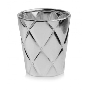 Srebrna Osłonka Glamour - Owalna 14x15 cm