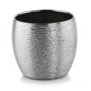 Srebrna Grawerowana Osłonka Moon - Kula 11x9 cm