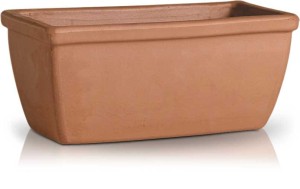 Donica gliniana rynna 43x19 cm 