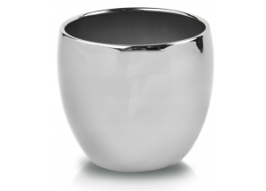 Osłonka szkliwiona lustrzana 28x24 cm