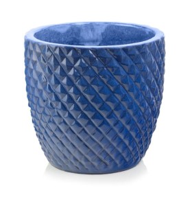 Donica mrozodporna niebieska 46x40