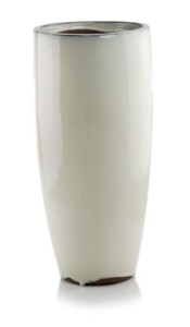 Donica kremowa cygaro szkliwiona 38x80 cm 