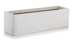 Donica rynna szara 60x17x17 cm