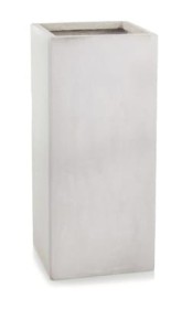 Donica prostokąt szara 28x60 cm