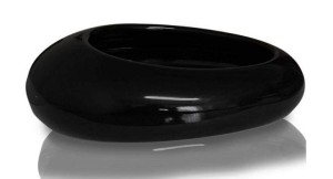 Osłonka czarna łezka 20 x 6 cm 