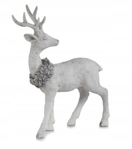 Figurka renifer Boże Narodzenie 32x11 cm / H 40 cm