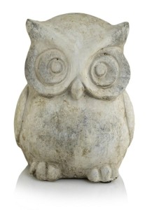 Sowa figurka Ø 16x14 cm / H 19 cm