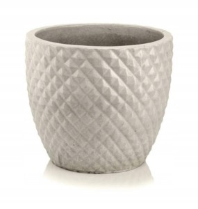 Donica mrozoodporna beżowa  24x22 cm