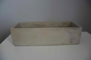 doniczka ceramiczna rynna 32x12x9 cm  