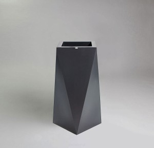 Donica Nevis 75 cm antracytowa