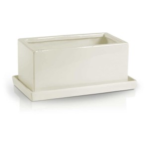 Donica rynna z podstawkiem 25x13x11 cm