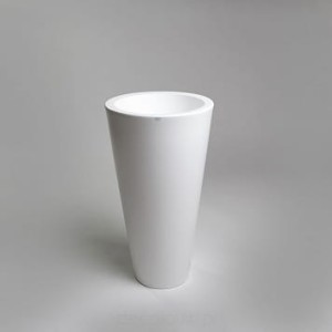 Donica DELLA lekka 75 cm biała