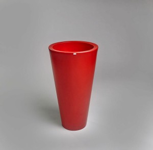 Donica DELLA lekka 75 cm czerwona